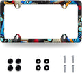 Music License Plate Frame Retro Music Cassettes License Plate Stainless Steel by GORSNKYE