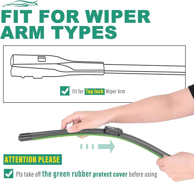 26" 18" 16" Windshield Wiper Blades Replacement - Image 7