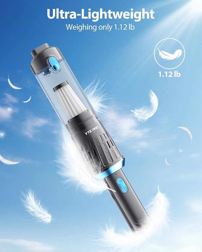 Handheld Vacuum Cordless 15000PA Car Vacuum 3-in-1 Hand Held Vacuums 1.1 Pounds - Image 9
