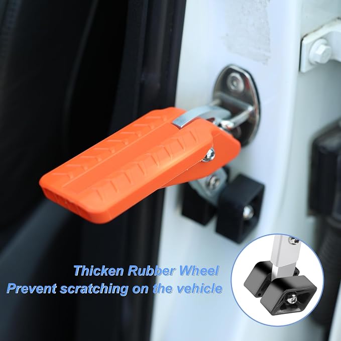 COWVIE Foldable Car Door Step Stand Pedal - Image 4