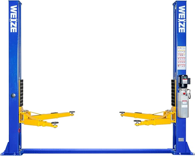 WEIZE 11000lbs Two Post Lift Auto Lift 2-Post Lift Car Lift Auto Lift 2 Post by WEIZE