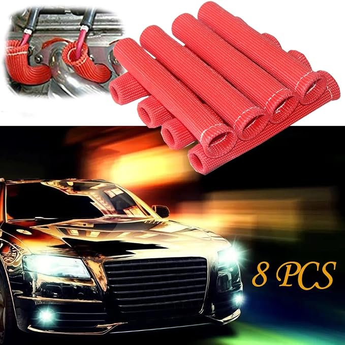 Spark Plug Wire Boots Thermal Protection Insulator Sleeve, 1200 Degree Heat - Image 7