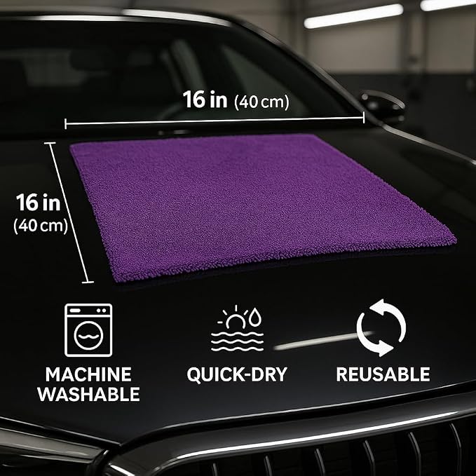 4 Pack Pak Details Edgeless Microfiber Towels - Image 4