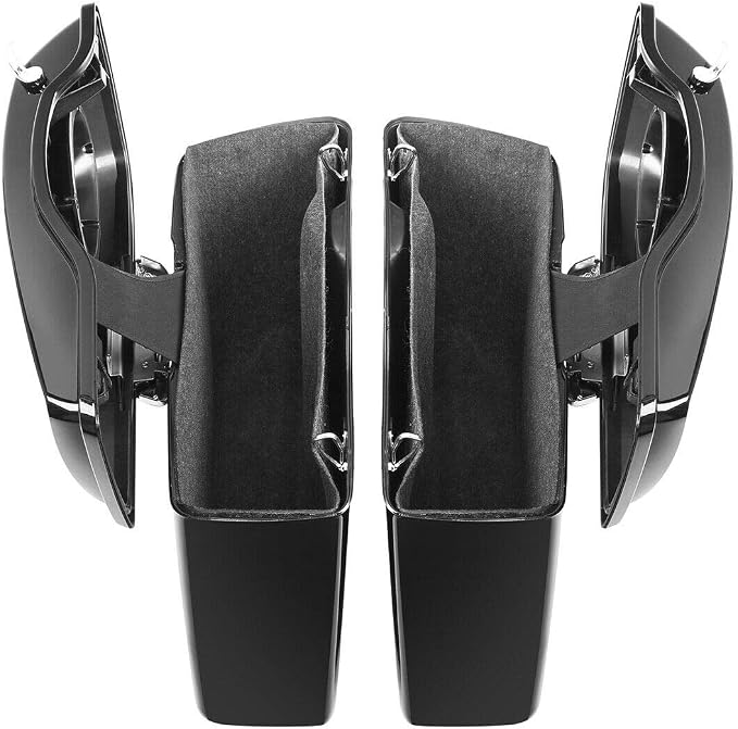 Green-L Vivid Black Hard Saddlebags - Image 5