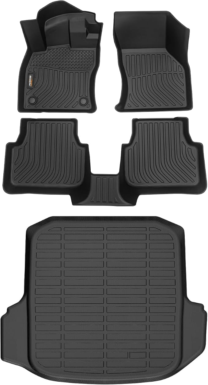 Binmotor-All Weather Car Floor Mats and Cargo Liner Set by VisittheBinmotor