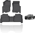 KELCSEECS® Floor Mats Custom for Nissan Frontier Crew Cab 2022-2025 All Weather by KELCSEECS