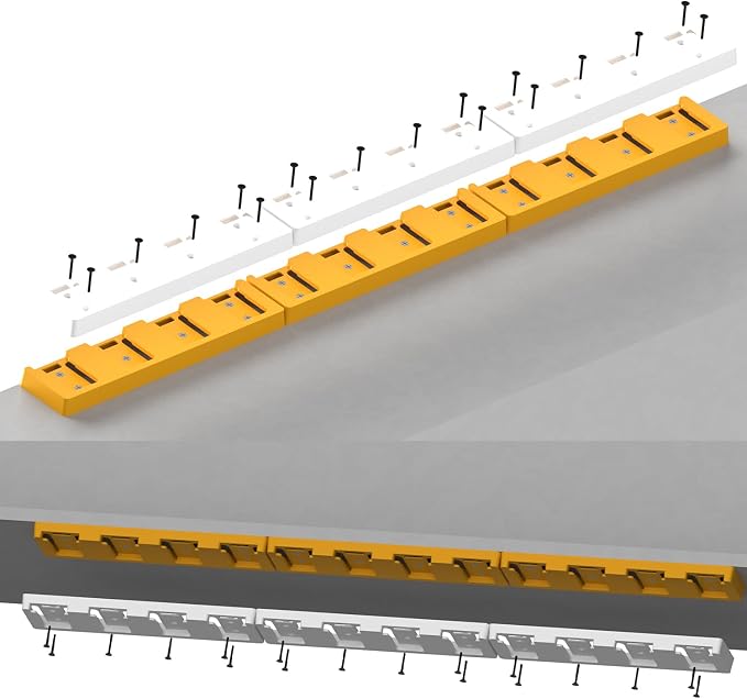 Battery Rack Compatible with DeWalt 20V Battery Holder, Mount 4 Slot Bulk - Image 5