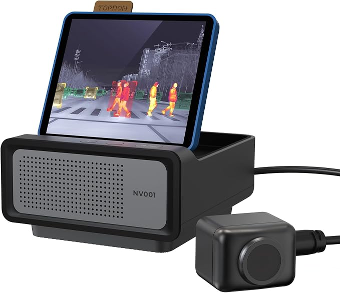 TOPDON NV001 Thermal Camera for Cars, Automotive Thermal Night Vision System by TOPDON