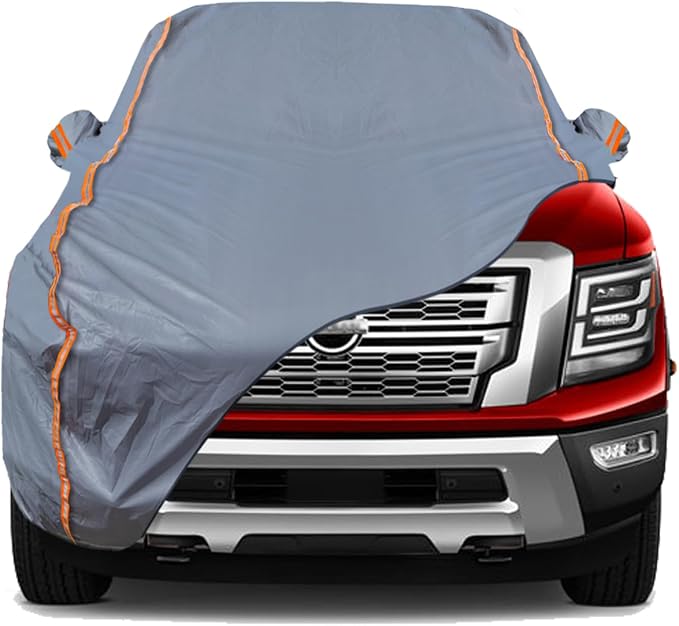 TUCAREST 6-Layers PEVA Premium Full Car Cover Fit by TUCAREST