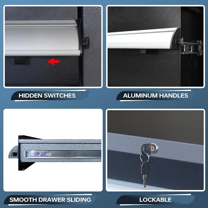 JZD Metal Garage Cabinet System, Tool Cabinets - Image 7