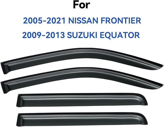 Window Visors Rain Guards Shield - Image 2