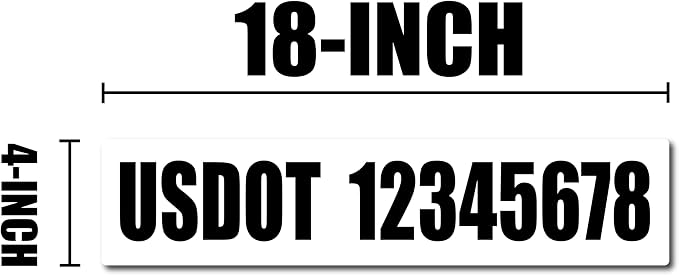 USDOT Number Magnets - Image 2