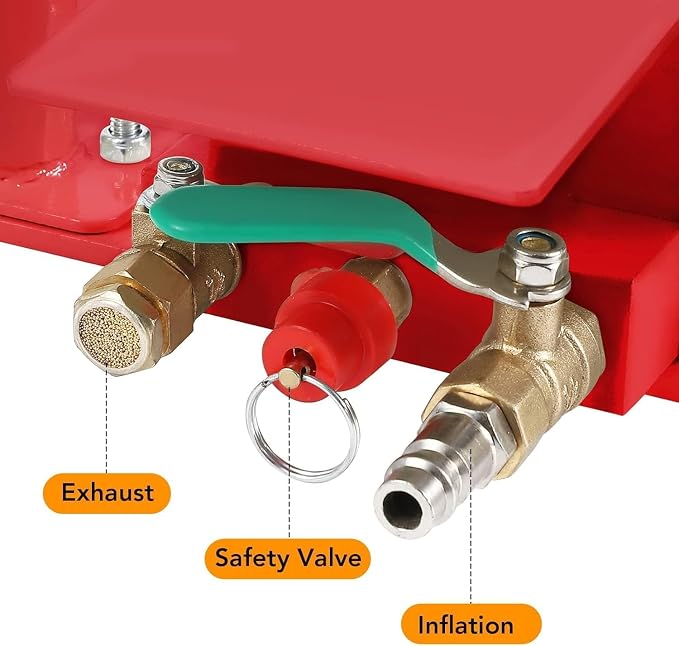 Air Jack, Heavy Duty 3 Ton/6600 lbs Air Bag Jack-3-Ply Pneumatic Lift up to - Image 5
