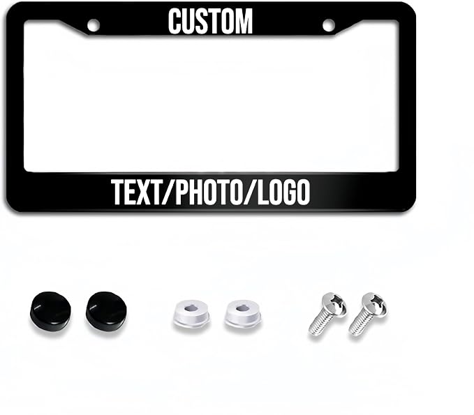 Custom License Plate Frame – Personalized License Plate Holder - Image 8