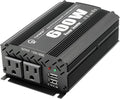 600W Power Inverter DC 12V to AC 110V Car Charger Plug Inverter Adapter by TVNIKDPOWERINVERTER
