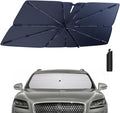 Windshield Sun Shade Umbrella for 2019-2023 Lincoln Nautilus Accessories: by HIMUMOY