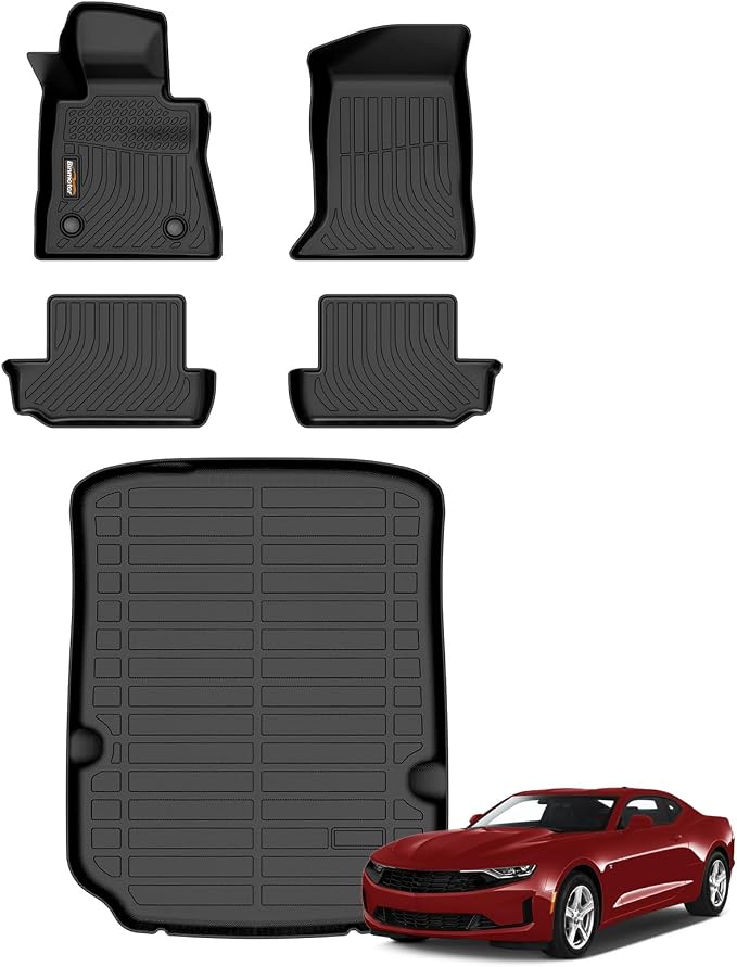 Binmotor-All Weather Car Floor Mats Cargo Liner Set by VisittheBinmotor
