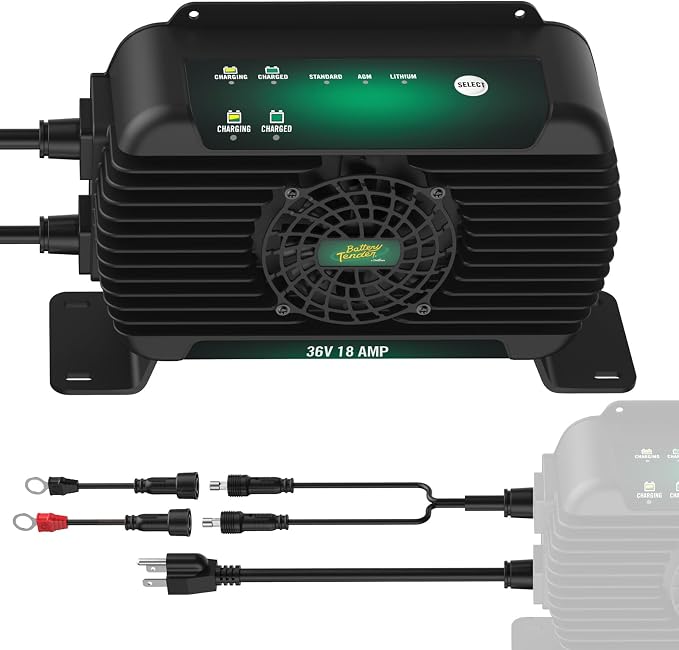 Battery Tender PowerPlus 36V, 18 AMP Battery Charger and Maintainer by BatteryTender