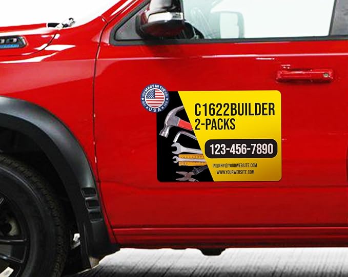 Magnet Me Up Customizable and Personalized Automotive Magnet Decals by MagnetMeUp