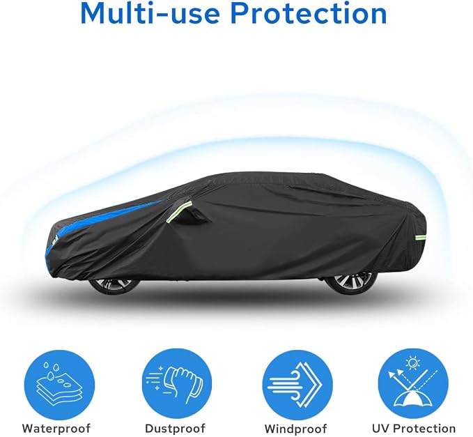 Avecrew Car Cover Waterproof All Weather - Image 6