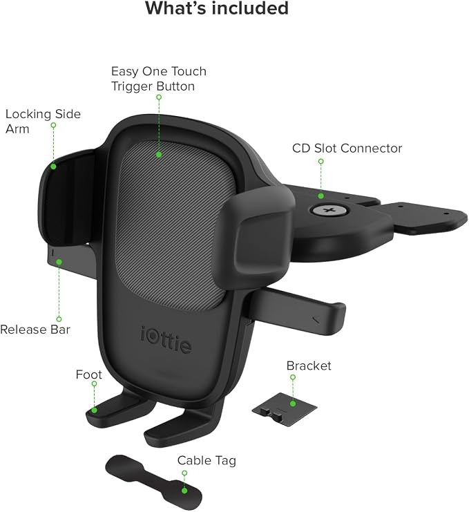 iOttie Easy One Touch Signature CD Slot Mount - Image 4