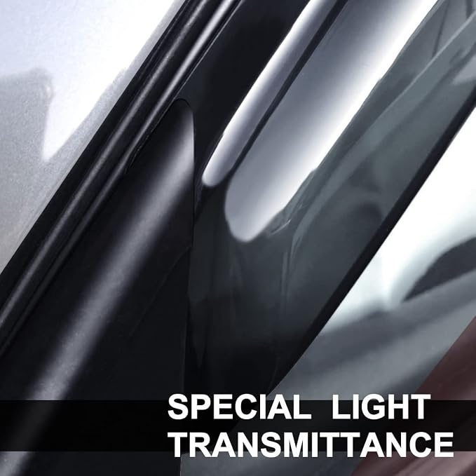 94632 Sunproof Waterproof Side Window Visor Wind Vent Deflector - Image 4