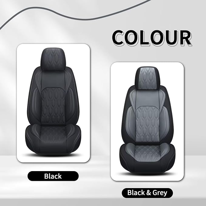 2 Front Car Seat Cover Fit for Toyota Camry 2012-2025 Faux Leather for Camry - Image 7