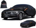 Kayme 7 Layers Heavy Duty Car Cover Waterproof All Weather, Full Exterior Cover by kayme