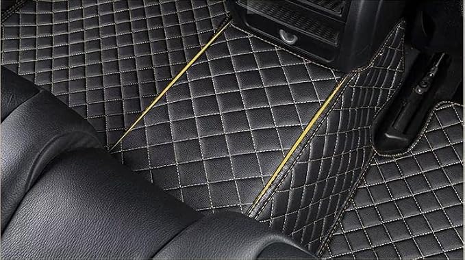 Custom All-Weather Protection Leather Car Floor Mats - Image 8
