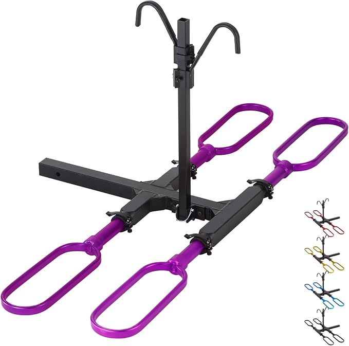 Ebike Rack for Tow Hitch, Ebike Carrier Hitch Mount 2 Bike, Electric Bike Rack by Unknown