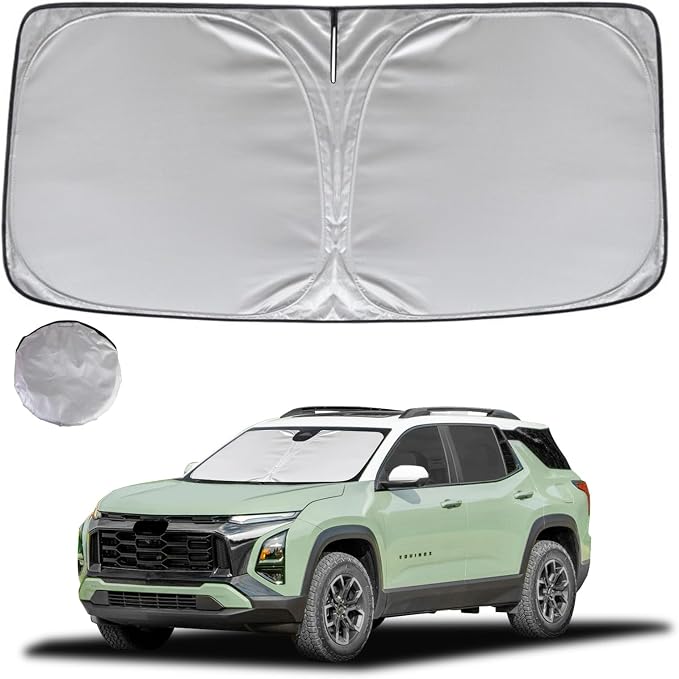KAYZT Windshield Sun Shade for 2025 2026 Che-vrolet/Chevy Equinox Foldable by KAYZT