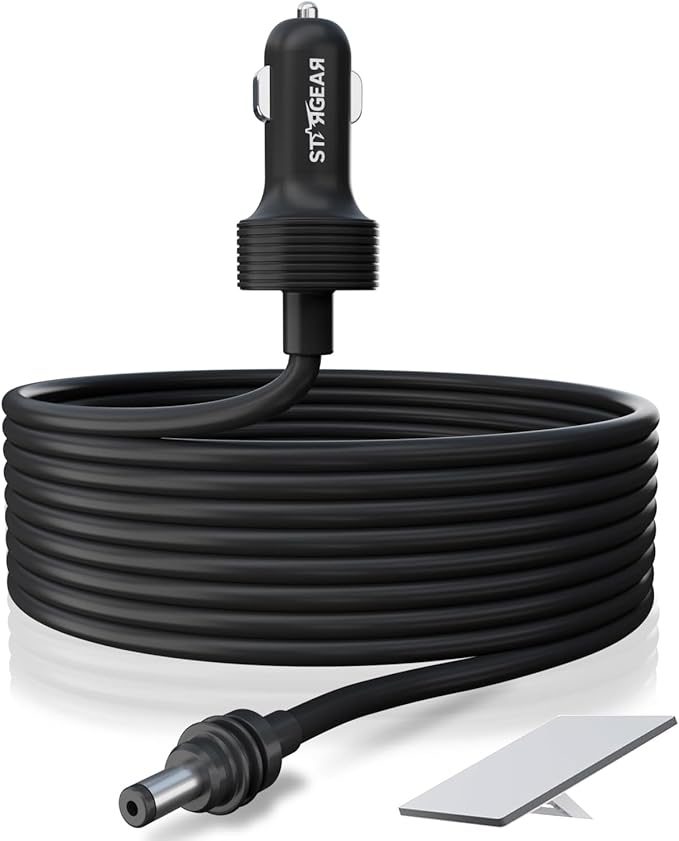 Starlink Mini Cable 12V 5M/16.4FT, Starlink Mini Accessories 16AWG Cigarette by STARGEAR