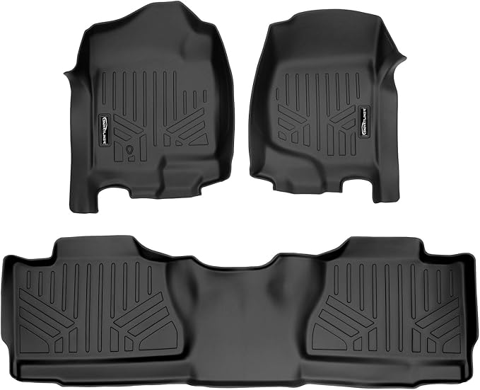 MAXLINER Custom Fit Floor Mats 2 Row Liner Set Compatible by SMARTLINER-USA