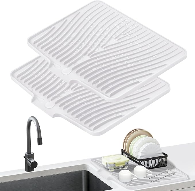 Dish Drying Mat, Stone Drying Mat by TIKNIKHomeOutdoor