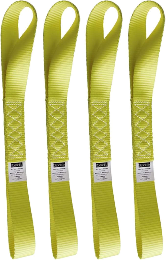 Soft Loop Tie Down Straps Heavy Duty Motorcycle Tie Down Straps Loop Straps - Image 2