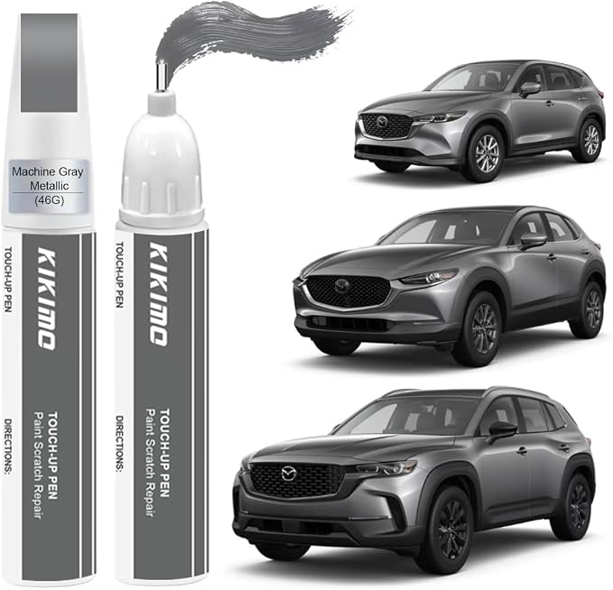 KIKIMO for Mazda Touch Up Paint), Car Paint Repair Kit for Mazda, 2 In 1 by KIKIMO