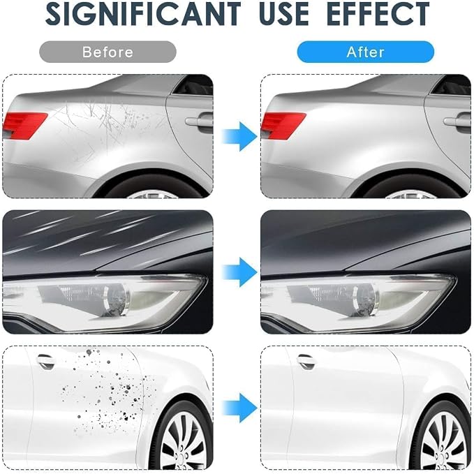 Car Scratches Remover, 6 Pack 2025 Nano Sparkle Cloth - Image 3