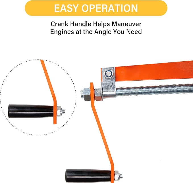 Engine Support Bar 2000 Lbs Load Lever Motor Lift Tool Heavy Duty Leveler - Image 3
