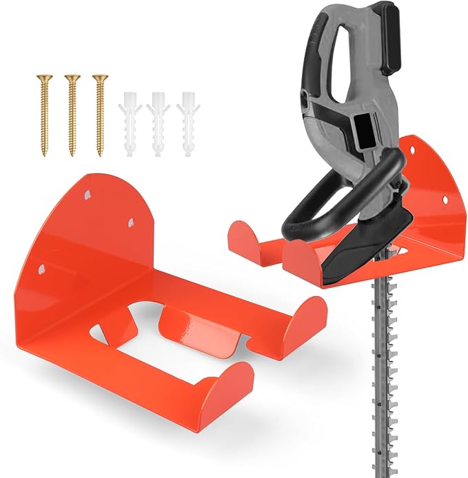 Weedeater Hanger, Trimmer Rack Heavy Duty Wall Mount - Image 8
