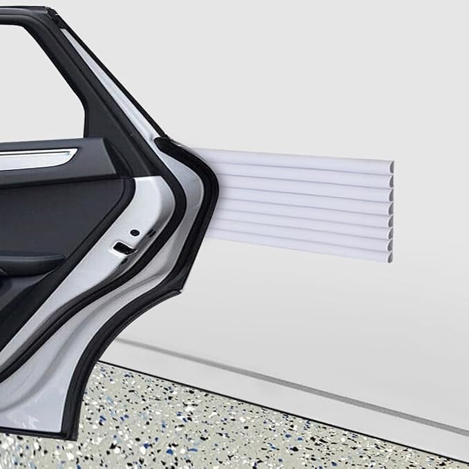 Rubber Bond Garage Wall Protectors - 4in x 12ft Strong Self-Adhesive Rubber - Image 3
