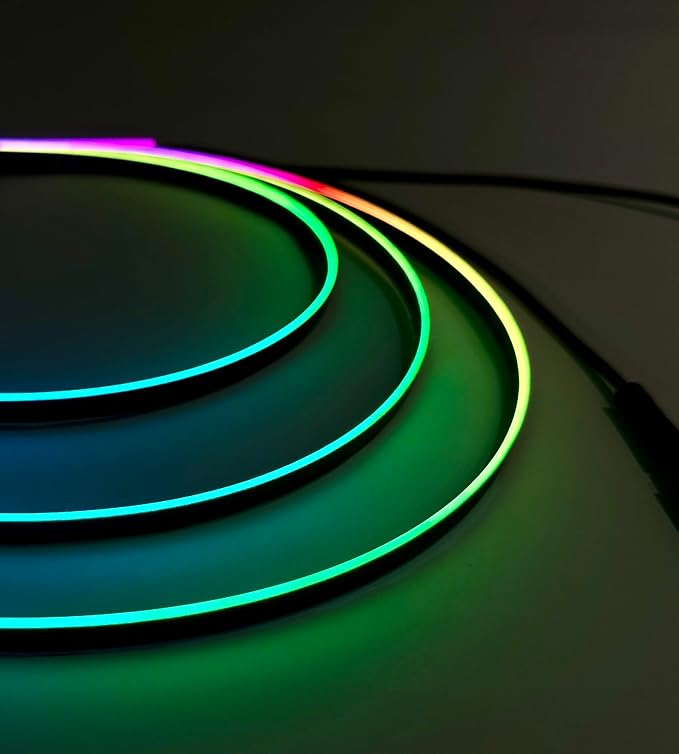 KENANEK Acrylic Interior Car LED Strip, 55.12-inch USB/Type C Interface - Image 6