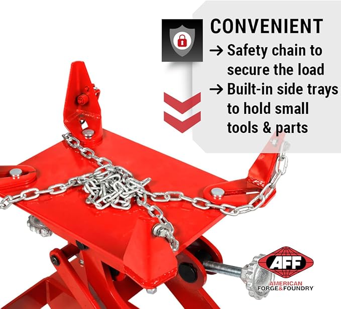 AFF Low Profile Manual Hydraulic Transmission Jack - Image 6