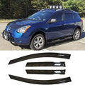 94076 Side Window Wind Deflector, Dark Smoke Window Visors fit by Deebior
