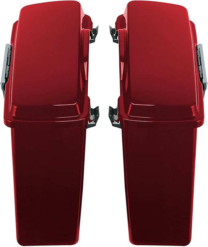 Green-L Red Hard Saddlebags Fit - Image 4