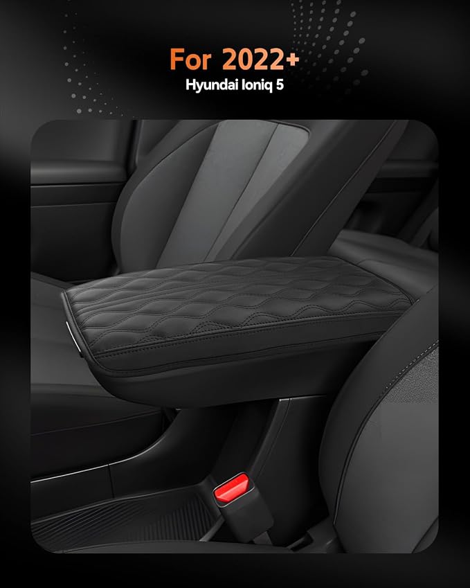 CDEFG for Ioniq 5 2022-2025 Center Console Cover Armrest Cover for Ioniq5 2022 - Image 2