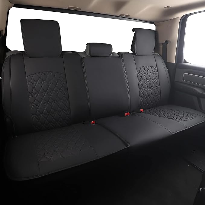 JOJOBAY Car Seat Covers for Dodge Ram Full Set, Fit Ram 2009-2023 - Image 7