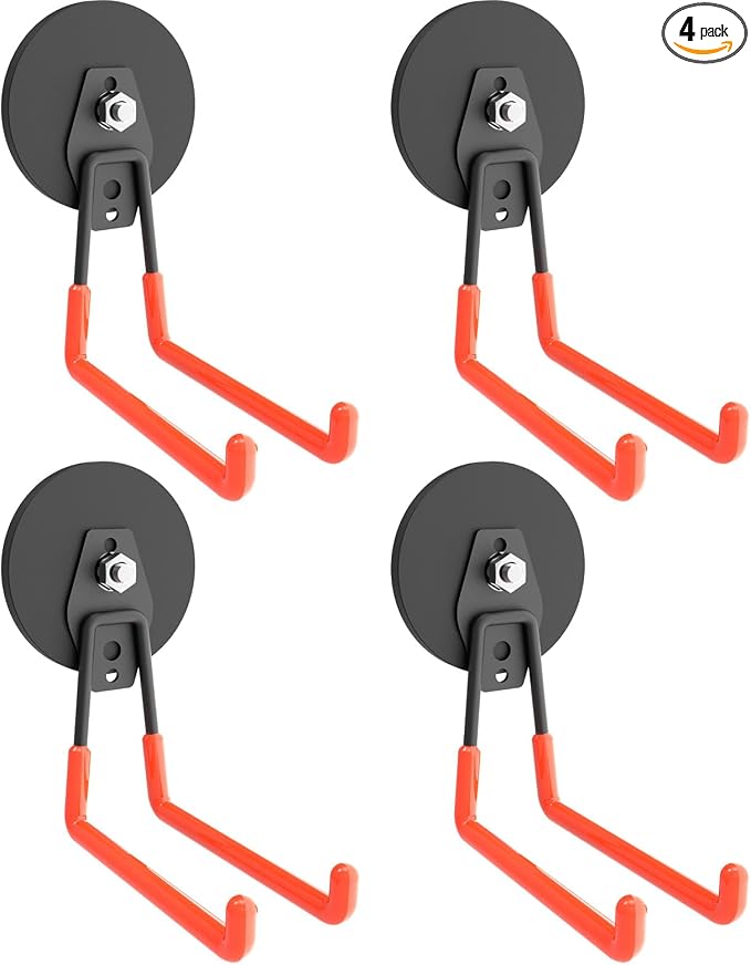 Heavy Duty Large Magnetic Hooks, Strong Magnet Hooks by AplysiaTech