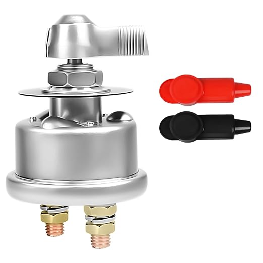 200A High Current Master Battery Disconnect Switch, 12-48V Battery Power Cut - Image 8