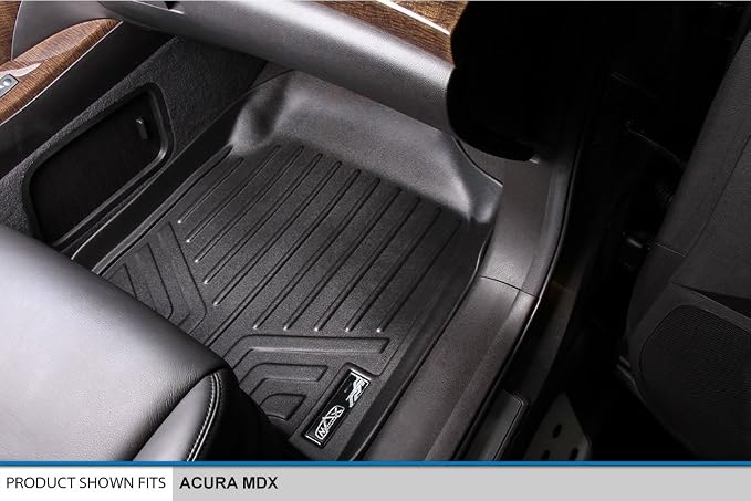 SMARTLINER Custom Fit Floor Mats 2 Row Liner Set - Image 3