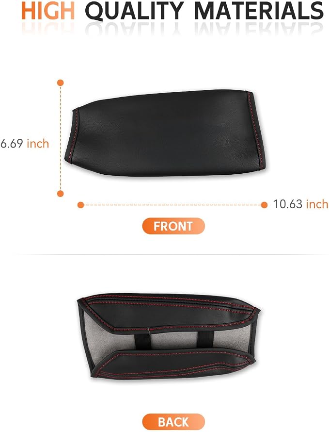 CDEFG for 2020-2025 Audi A5 Center Console Cover Armrest Cover for A5 2020 2021 - Image 7